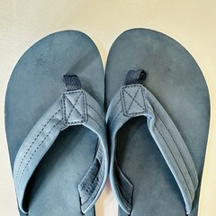 Kids Gap Flip flops Navy Blue Size 5-6
