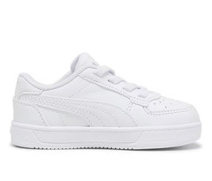 PUMA Caven AC PS Lace Up Infant Sneakers Casual ~ White
