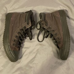 Converse Chuck Taylor All Star Water Repellent grey High Top Unisex Kids 8