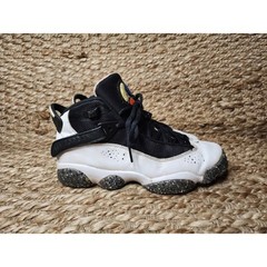 NIKE AIR Jordan 6 Rings J (GS) WHITE Basketball Sneakers 6.5 Youth DV3178 100