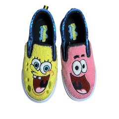 Kids Spongebob Squarepants Patrick Star Slip On Shoes Size 2