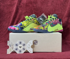 Nike LeBron Bryce WRLD 22 Mens Multicolor Low Top Basketball US 13