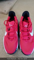 U57625 with box Nike Star Runner 4 NN GS Red White Youth 4Y Running Shoe G1N