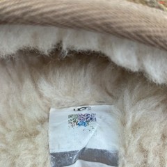 UGG Kids Boot Classic ll Graphic Stitch Chestnut Brown Colorful Logo Size US 2