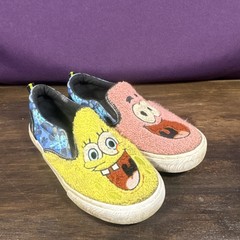 SpongeBob SquarePants Slip-On Shoes Unisex Kids Yellow/Pink Patrick Star EU 32.5