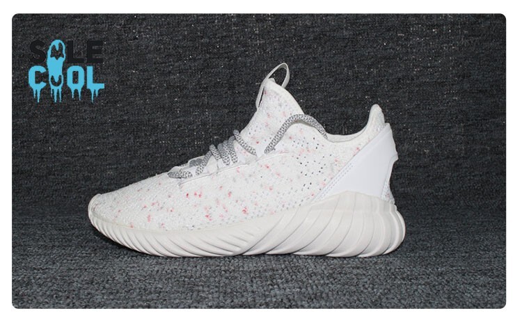 adidas TUBULAR DOOM SOCK J White Sneaker Shoes BB6736