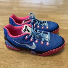 Nike Kobe 9 IX Hyper Pink Cobalt Blue Shoes Size Youth 6Y Womens 7.5 653593-600