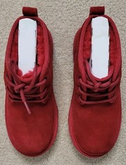 UGG Neumel II Chukka Boots Suede Big Kids Size 3 Samba Red 1017320K New