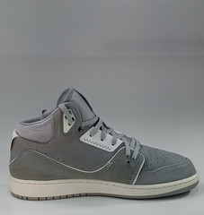 Nike Jordan 1 Flight 2 Sneakers 631784-014 Gray Youth Size 7Y