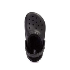 Crocs Pre School Kids Classic Lined Clogs Black