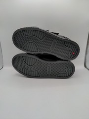 New Kickers Tovni Twin Flex Leather Junior Shoes Black Sz 1
