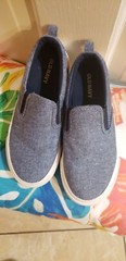 OLD NAVY DENIM CANVAS SLIP ON SIZE 13.0 – UNISEX