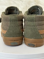 Vans Kids Sk8-Mid Reissue V Size Suede Gum Grape Leaf Canteen Size Toddler 6