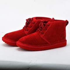 UGG Classic Big Kids NEUMEL Boots Samba Red Winter Warm Shoes US 6 EU 38 UK 5