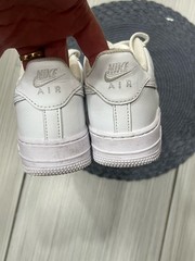 Nike Air Force 1 Low LE (GS) Triple White (FV5951 111) KIDS Size 4Y Pre Owned
