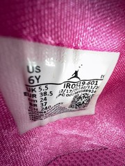 Jordan Son of Mars Low GS Pink Foam China Rose White IR0519-601 Size 6Y