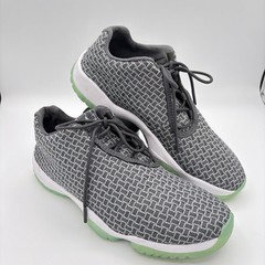 Nike Air Jordan Future Low Shoes Wolf Grey Emerald Rise 718948-006 Mens Size 8