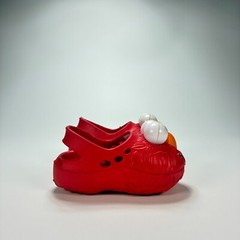 Sesame Street Elmo Red Character Slip On Water Beach Clogs Shoes Kids Size 4