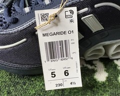US Men’s 5/W 6 – Adidas Megaride 01 “Legend Ink Silver Metallic” JH5521, NWT