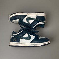 Navy Blue Dunks Low Boys Basketball, 13C, Preowned, FB9108-301