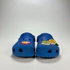 Crocs Classic Clog Blue Lightweight Comfortable Slip On Shoes Kid’s Size 11
