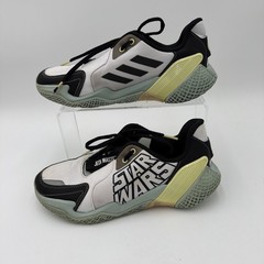 Adidas Disney Star Wars White Green Black sneakers Shoes sz 6.5