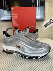 Nike Air Max 97 QS (GS) Silver Bullet 918890-001 Size 5.5Y / Women’s 7 BoxNoLid