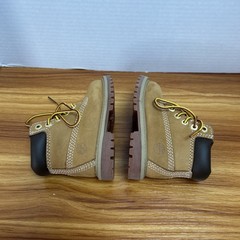 Timberland 6-Inch Premium Waterproof Wheat Boots Toddler Sz 5 Wheat Nubuck 12809