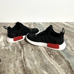 Adidas NMD 360 Core Black Cloud White Scarlet Slip On Sneakers GY9148 Size 8k