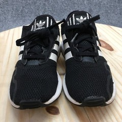 Adidas Shoes Youth 2 Swift Run X Sneakers Black Lace Up Low Top Comfort FY2166