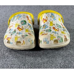 Crocs Classic Pokemon Clog Kids White Yellow Pikachu Squirtle Size M6 W8