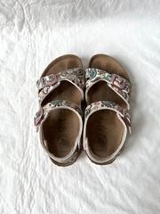 Birkenstock sandals Rio Paisley Light Rose EU 27 kids 9 vegan ankle strap