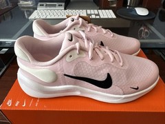 Nike Revolution 7 (GS) Pink Foam/Black-Summit White Running Shoes (FB7689-600)