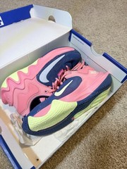 EUC Nike Giannis Immortality 2 GS Size 4Y Pink Gaze/Celestine Blue