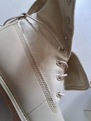 Timberland Auth Canvas Fold Down Cement Youth/ Junior’s Size 5
