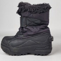 Sorel Kid’s Snow Commander Insulated Warm Boots Black Toddler Size 8