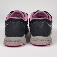 Saucony Cohesion 14 Childs Size 3.5 US / 35 Blue Pink Running Sneakers Shoes