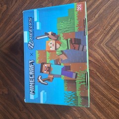 Heelys Pro 20 Minecraft Creeper Black Green Wheeled Shoes US 7 w/ Box