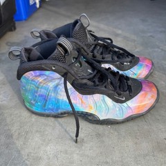 Nike Little Posite One GS Big Bang Multi-Color Kids Sneakers DA4159-800 Sz 5Y