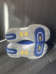 Under Armour Kids GS SC 3Zero IV Bright Blue/Yellow Size 5.5Y Athletic Shoes