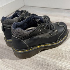 DR. MARTENS Docs DM’s Chunky Leather Lace Up Boot Shoes Kids Size UK 4 ENGLAND