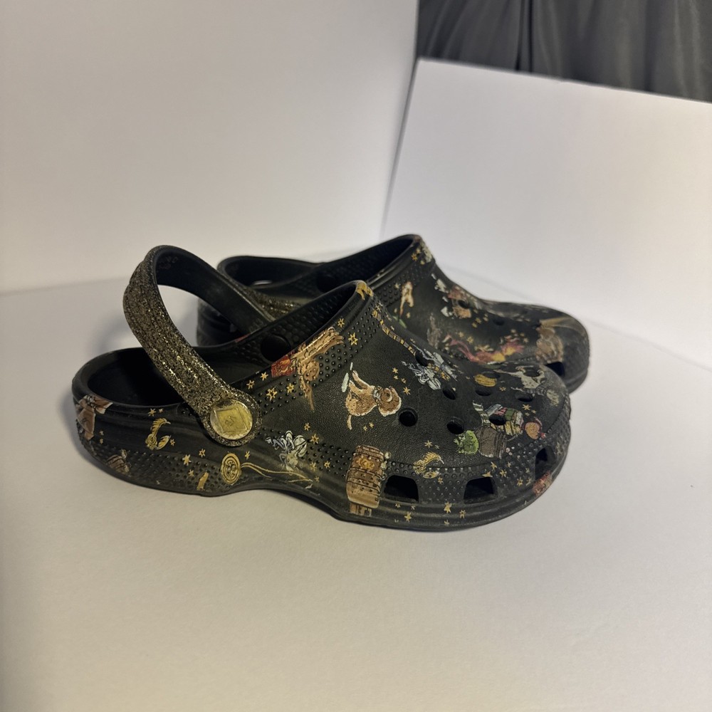 Crocs Harry Potter Classic x ‘Vera Bradley’ Clogs Kids Size 13 Wizard Puppy See