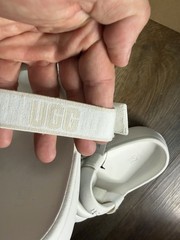 UGG SPORT YEAH Water-Resistant Slingback sandals WHITE size Kids 1 new with box