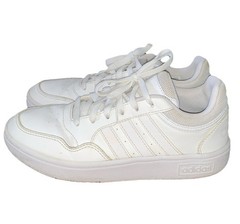 Adidas Hoops 3.0 Cloud White Dash Big Kids Youth 4 Athletic Basketball Sneakers