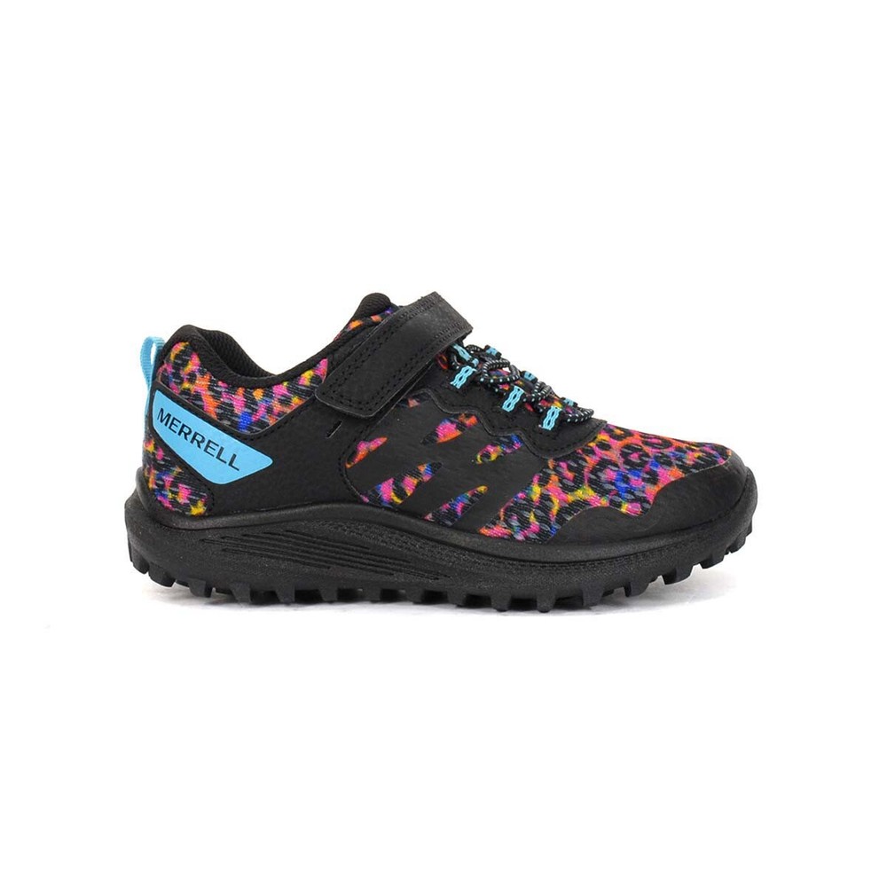 Merrell Juniors Nova 3 Rainbow Leopard Shoes MK166788