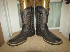 Durango Youth Size 4 M Lil‘ Rebel Pro Western Square Toe Boots Brown DBT0219Y