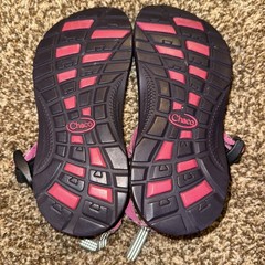 CHACO ZX/1 ECOTREAD DOUBLE STRAP MULTI COLOR SPORT SANDALS BIG KIDS YOUTH 2