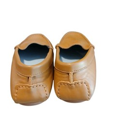 NEW Ruby Label Kids Mocassin Loafer Anchor Brown Size 2 Slip On Leather Quality