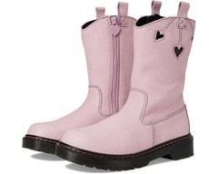 Dr. Martens Kid’s Collection Bex Heart P-O Boot Youth SIZE 6 US L NWOB