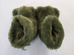 GUC Little Kid’s Size Small LAZY ONE Green Animal Dinosaur Monster Slippers